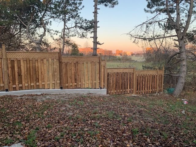 Hardscaping and fencing